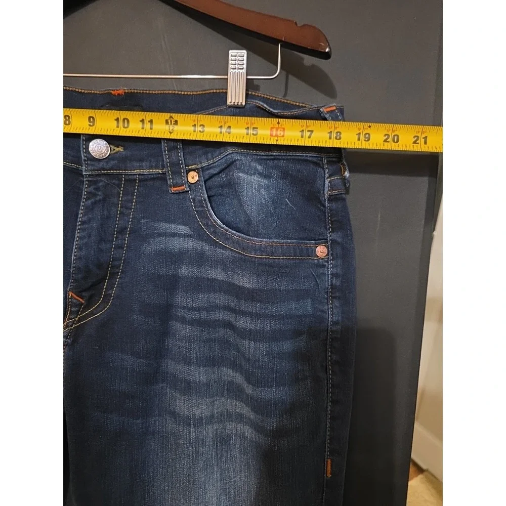 True Religion Ricky Straight Super T Jeans Mens 36x33